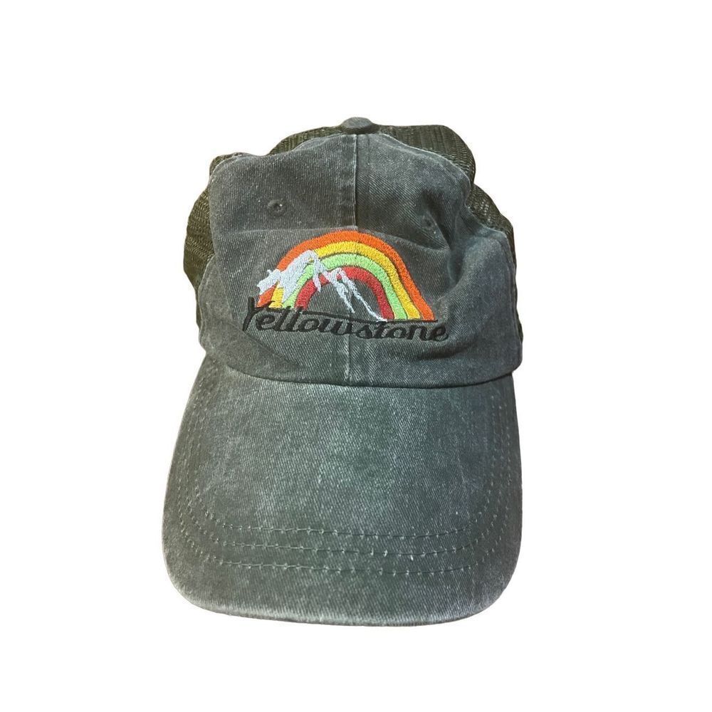 Yellowstone rainbow Hat adjustable
